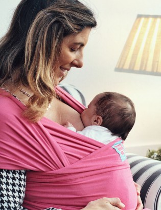 Sling wrap rosa