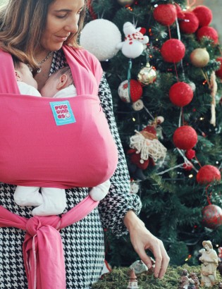 Sling wrap rosa