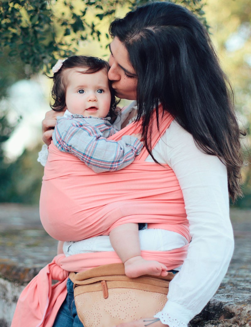 Sling wrap rosa-velho