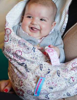 o porta-bebés ergonómico e prático.